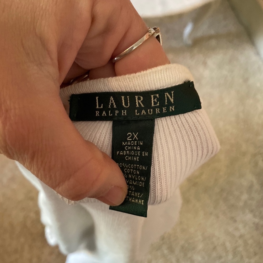 Zip down comfy Ralph Lauren jacket - Picture 3 of 3